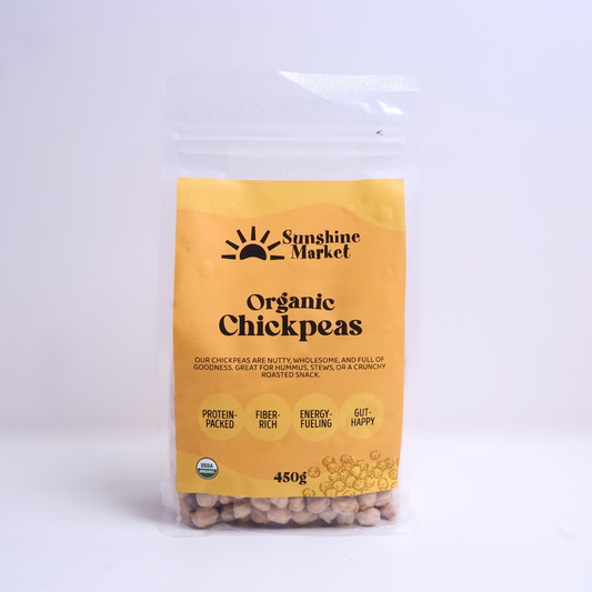 .Sunshine Market Organic Chickpeas (450g)