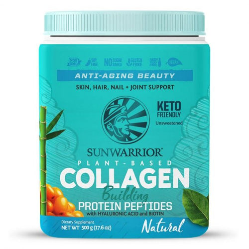 Sunwarrior Collagen Building Protein Peptide - Natural (500g)