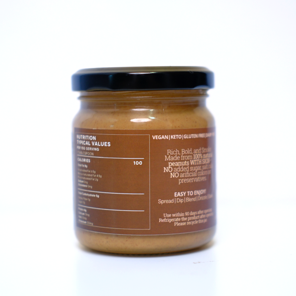 .Sunshine Market Creamy Dark Roast Peanut Butter (200g)