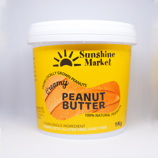 .Sunshine Market Peanut Butter - Creamy (1kg)