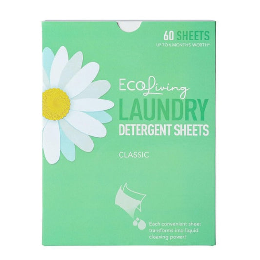 EcoLiving Laundry Detergent Sheets - Classic (60 sheets)