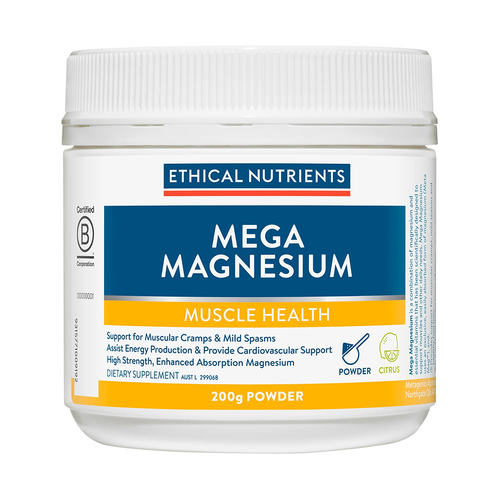 Ethical Nutrients Mega Magnesium Powder (200g)