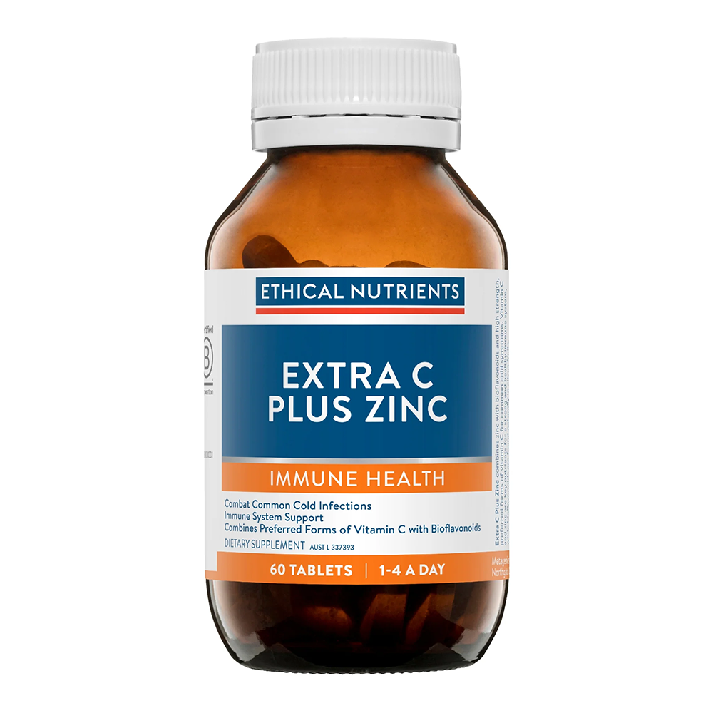 Ethical Nutrients Extra C Plus Zinc (60 Tablets)