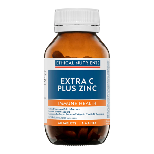 Ethical Nutrients Extra C Plus Zinc (60 Tablets)