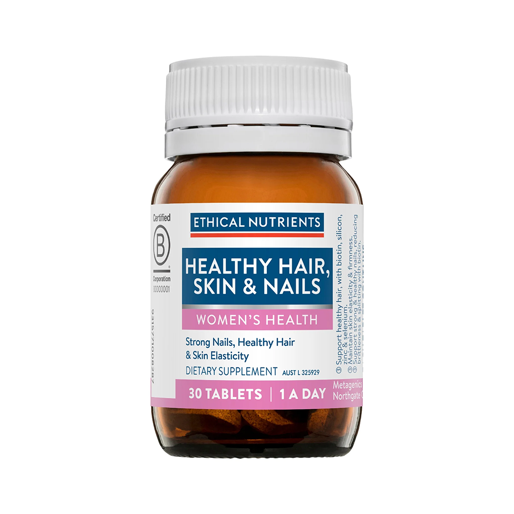 Ethical Nutrients Healthy Hair, Skin & Nails (30 Capsules)