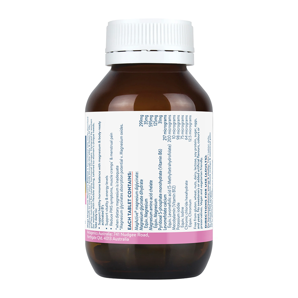 Ethical Nutrients Mega Magnesium Women's Balance (60 Tablets)