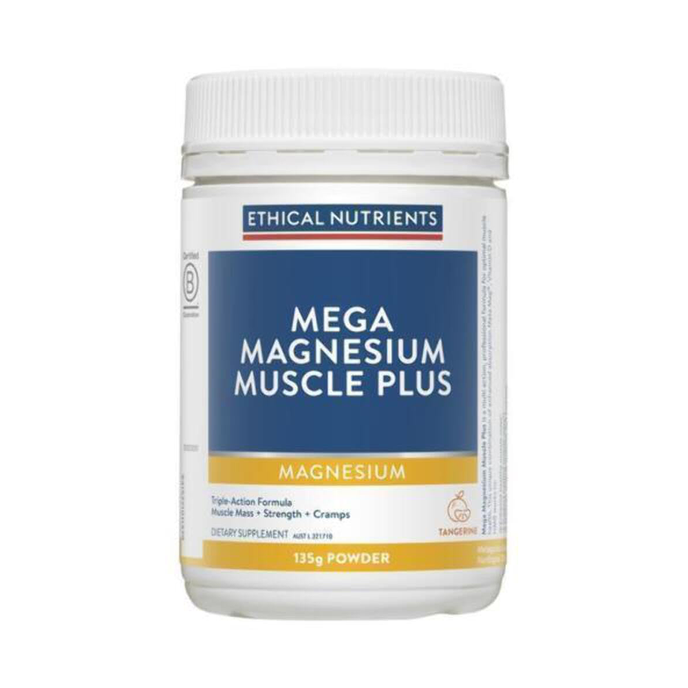 Ethical Nutrients Mega Magnesium Muscle Plus Powder (135g)