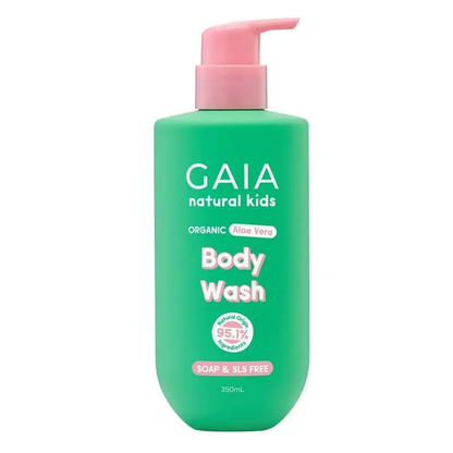 GAIA เจลอาบน้ำและผิวกายสำหรับเด็ก Natural Baby Bath &amp; Body Wash (500 มล.)