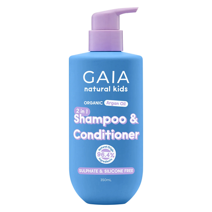 GAIA เจลอาบน้ำและผิวกายสำหรับเด็ก Natural Baby Bath &amp; Body Wash (500 มล.)