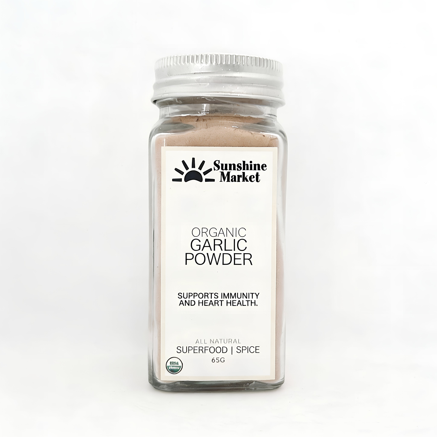 .Sunshine Market Organic Garlic Powder (65g)