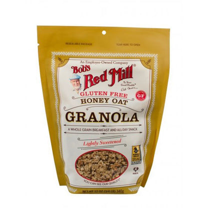 Bob's Red Mill Gluten Free Honey Oat Granola (340g)