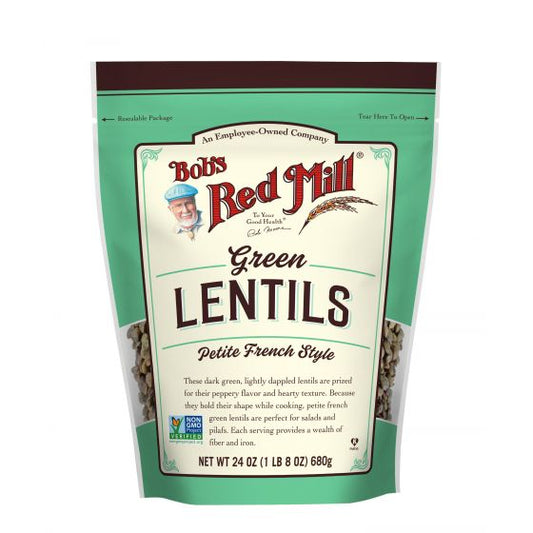 Bob's Red Mill Green lentils (680g)