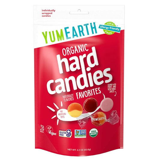 Yum Earth Organic Hard Candies (Fruits)(93.6g)