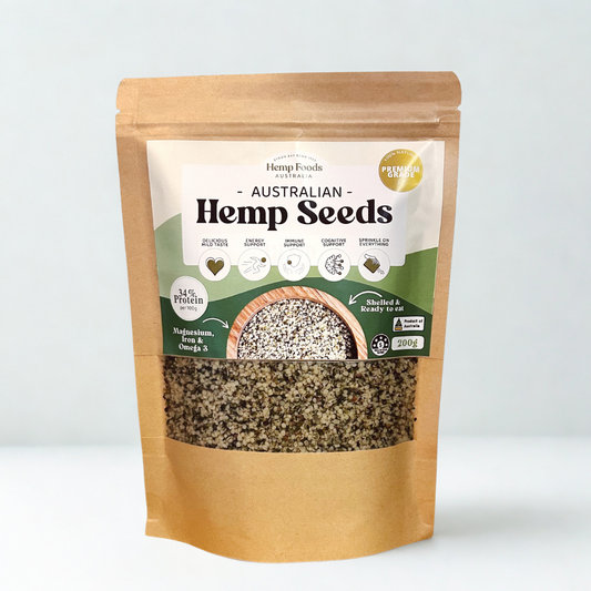 Hemp Foods Australia - Hulled Hemp Seeds (200g)