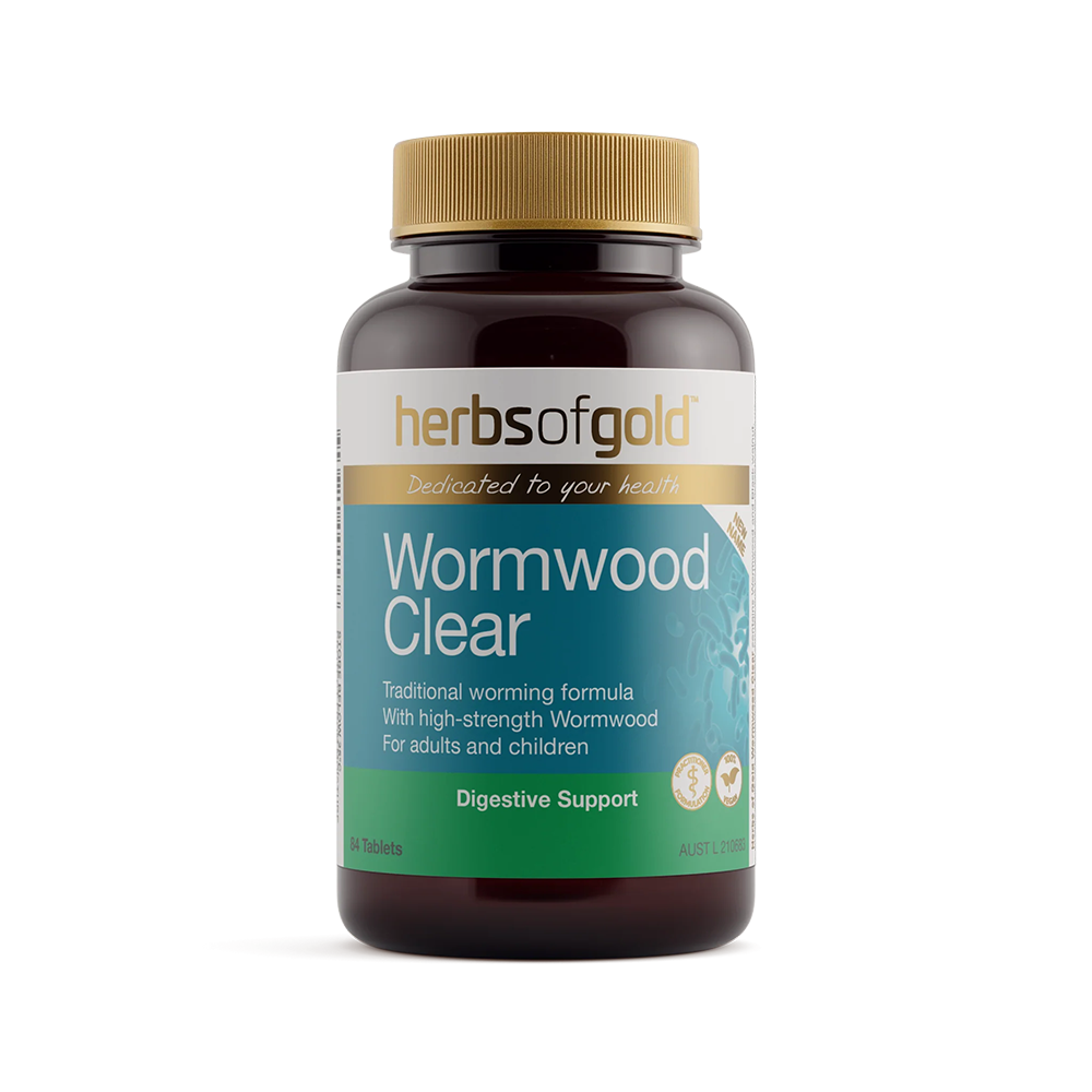 Herbsofgold - Wormwood Clear (84 tablets)