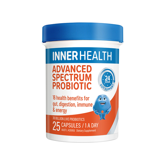 Inner Health Advanced Spectrum Probiotic (25 Capsules)