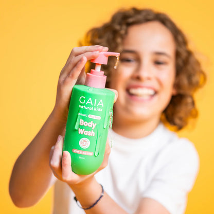 GAIA เจลอาบน้ำและผิวกายสำหรับเด็ก Natural Baby Bath &amp; Body Wash (500 มล.)
