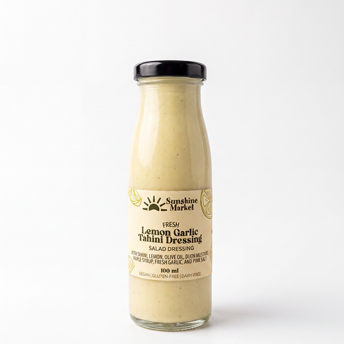 Sunshine Market Lemon Garlic Tahini Dressing (100 ml)