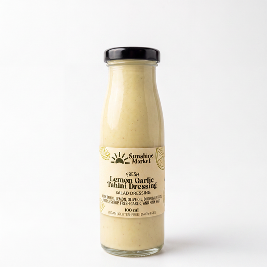 Sunshine Market Lemon Garlic Tahini Dressing (100 ml)