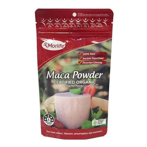 Morlife Organic Maca Powder (100g) 8713233465583 – Sunshine Market