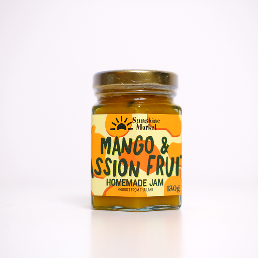 .Sunshine Market Mango & Passion Fruit Jam (130g) (Delivery Only BKK)