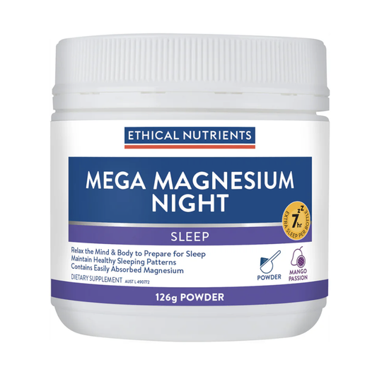 Ethical Nutrients Mega Magnesium Night Powder (126g)