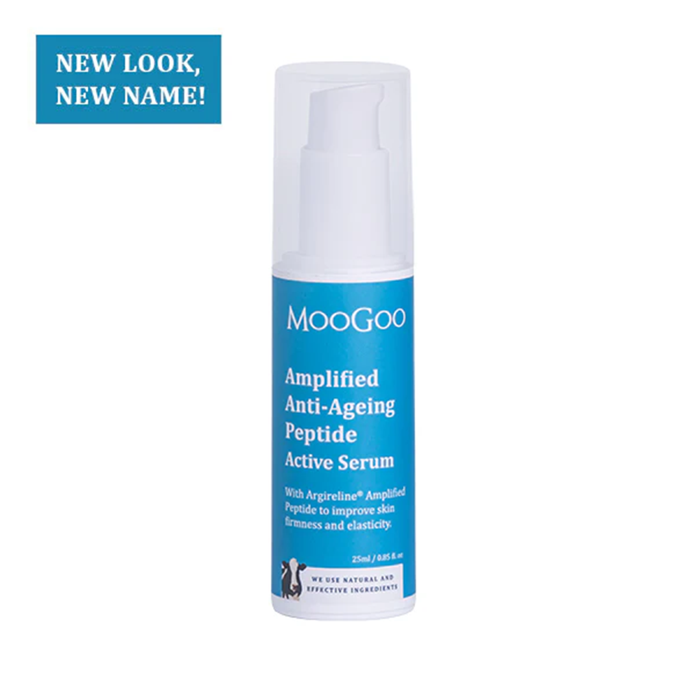 MooGoo Amplified Anti-Ageing Serum with Argireline Amplified Peptide (25ml)