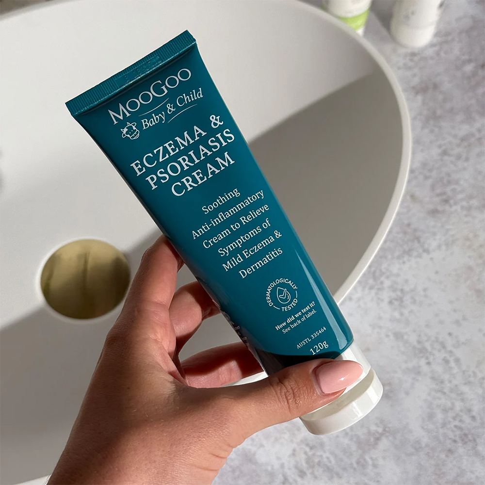 MooGoo Baby Eczema & Psoriasis Cream (120g)