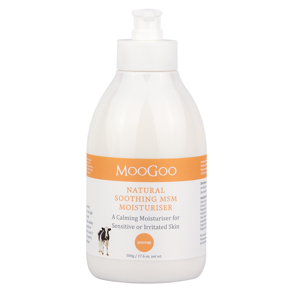 MooGoo Natural Soothing MSM Moisturiser (500g)