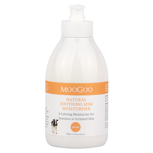 MooGoo Natural Soothing MSM Moisturiser (500g)