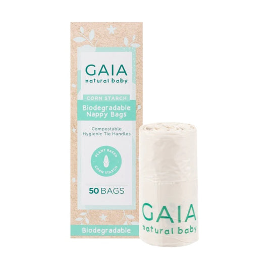 GAIA Biodegradable Nappy Bags (50 bags)