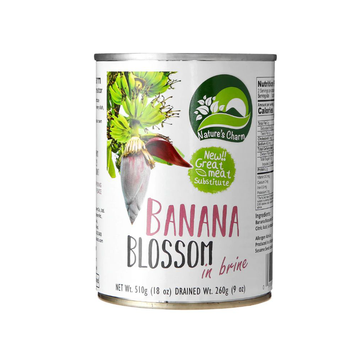 Nature's Charm Banana Blossom in Brine (260g)