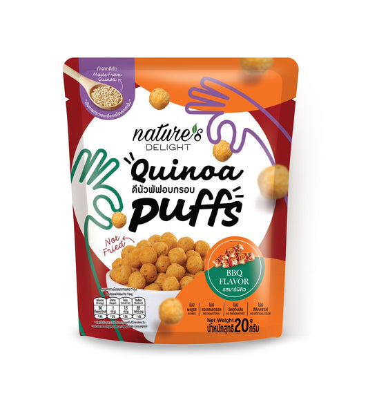 Nature's Delight Quinoa Puffs - BBQ Flavor (20g)