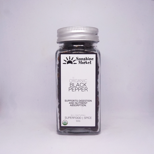 .Sunshine Market Organic Black Pepper (50g)