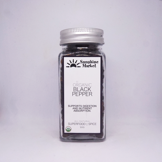 .Sunshine Market Organic Black Pepper (50g)