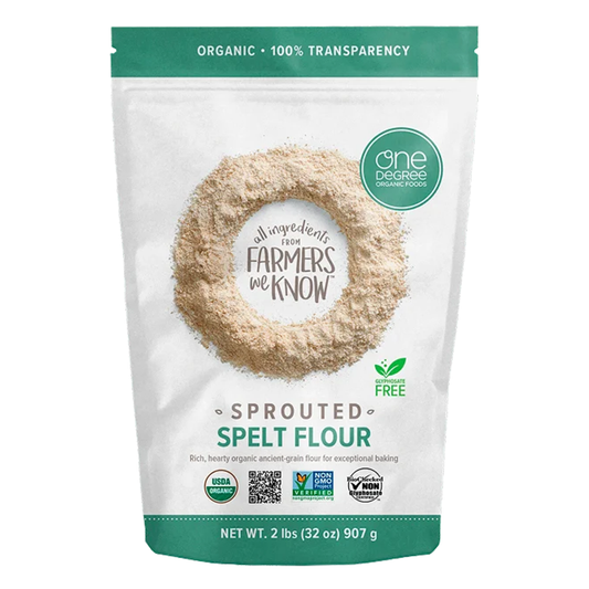 One Degree Organic Foods - Organic Sprouted Spelt Flour (907g)