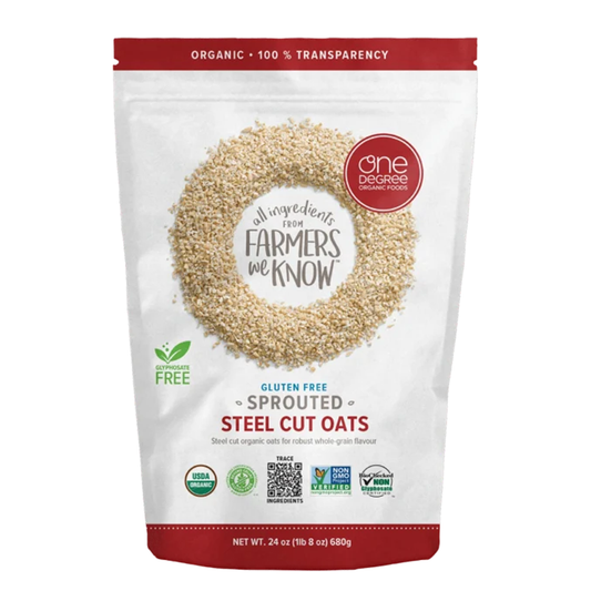 One Degree Organic Foods - Organic Sprouted Steel Cut Oats (680)