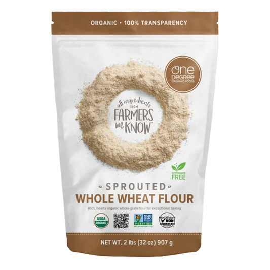 One Degree Organic Foods - Organic Sprouted Whole Wheat Flour (907g)
