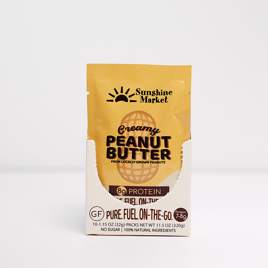 .Sunshine Market Creamy Peanut Butter Sachet Box (10 packets) (320g)