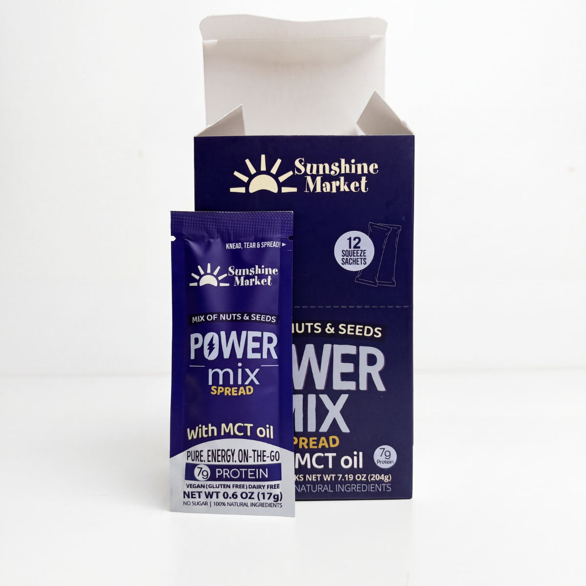 Sunshine Market Power Mix Spread Sachet Box (12 packets) (204g)