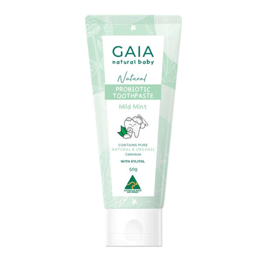 GAIA ยาสีฟันโปรไบโอติกธรรมชาติ - มายด์มิ้นท์ (50ก.)