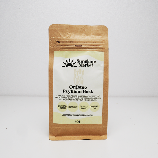 .Sunshine Market Organic Psyllium Husk (80g)