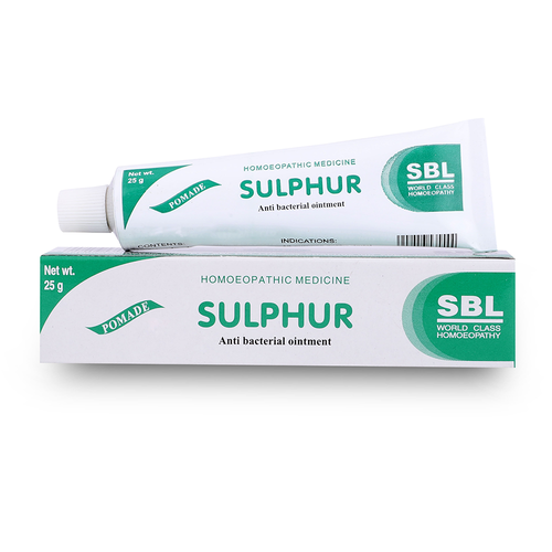 SBL Homeopathy Sulphur Ointment Pomade (25g)
