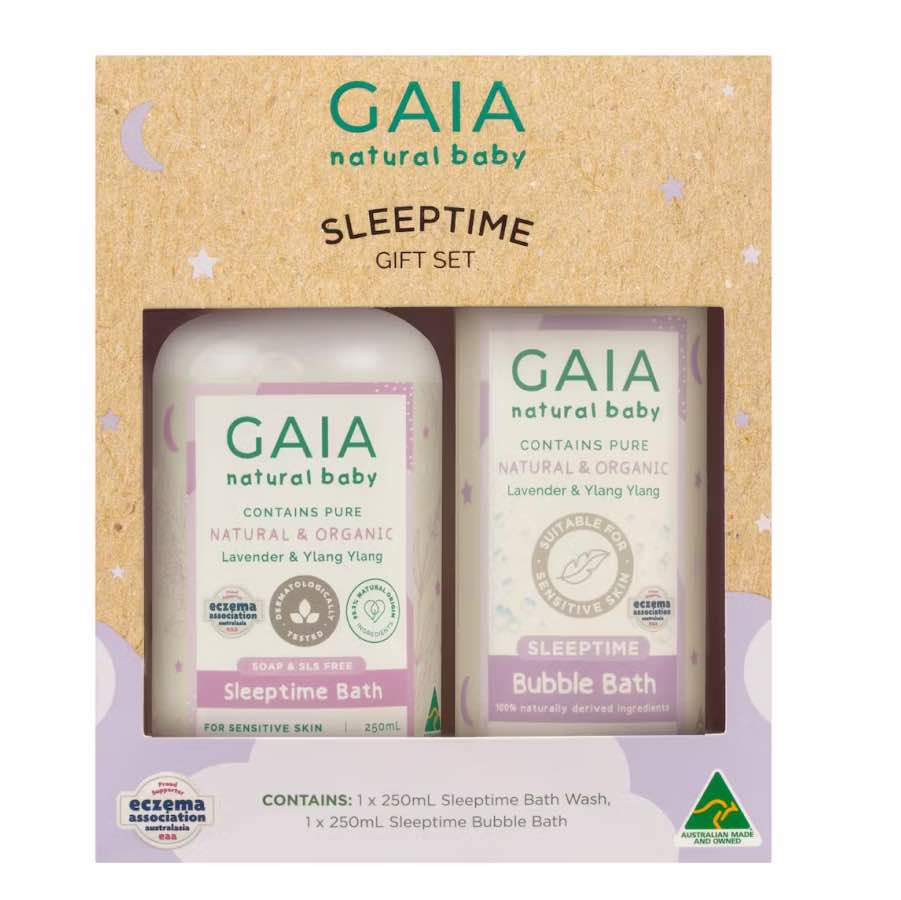 ชุดของขวัญ GAIA Natural Baby Sleep Time 2 ชิ้น