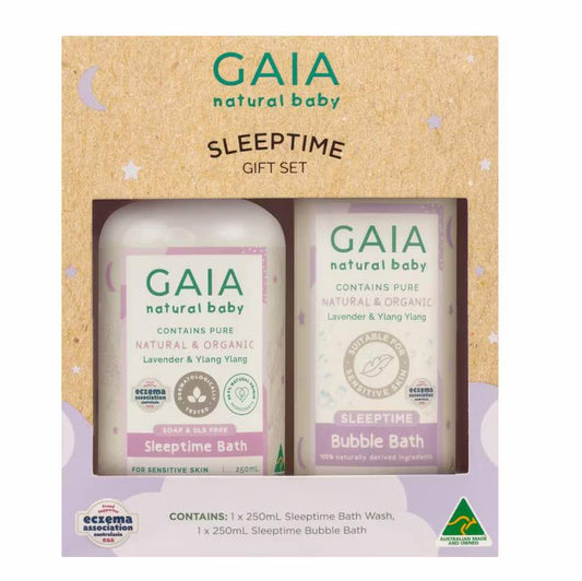 GAIA เนเชอรัล เบบี้ สลีปไทม์ อาบน้ำ วอช (250มล.)