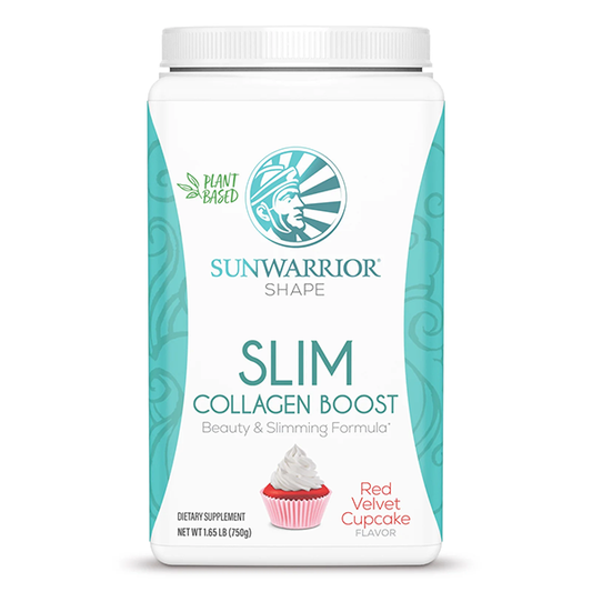 Sunwarrior SLIM Collagen Boost - Red Velvet Cupcake (750g)