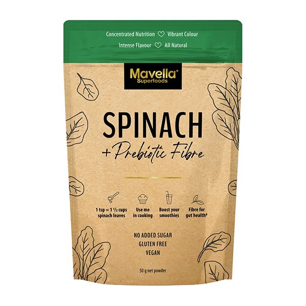 Mavella Superfoods Spinach + Prebiotic Fibre