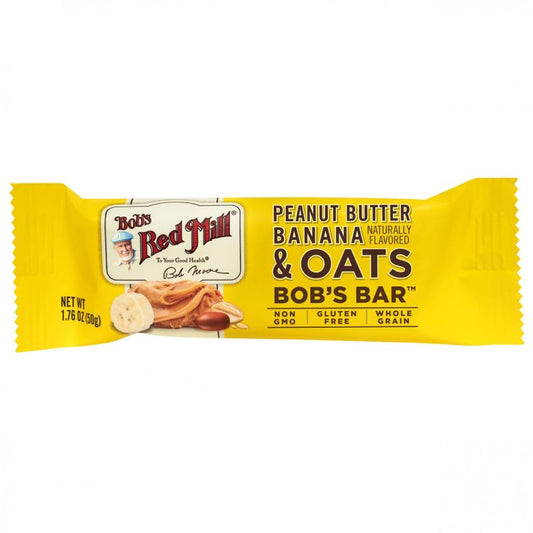 Bob's Red Mill Gluten Free Peanut Butter Banana and Oats Bar (50g)