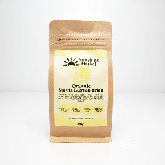 .Sunshine Market Organic Stevia Leaves-dried (30g)