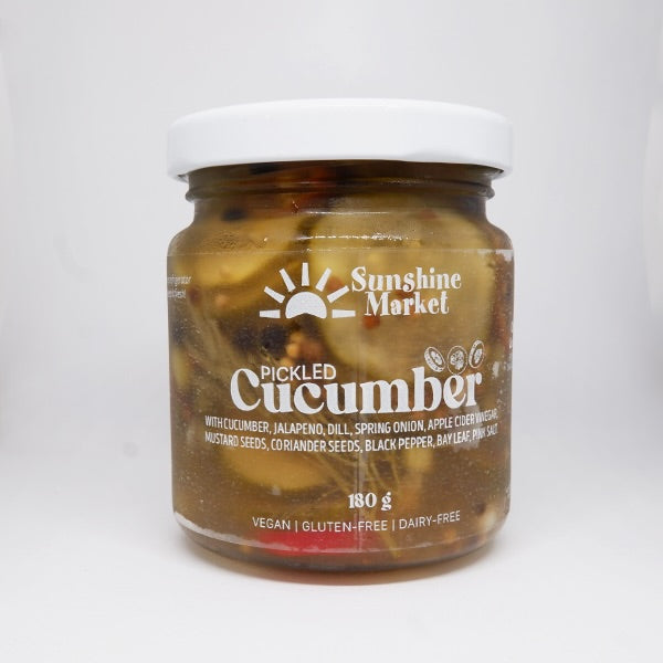 .Sunshine Market Organic Pickled Cucumber (180g) (Delivery Only BKK / CM)